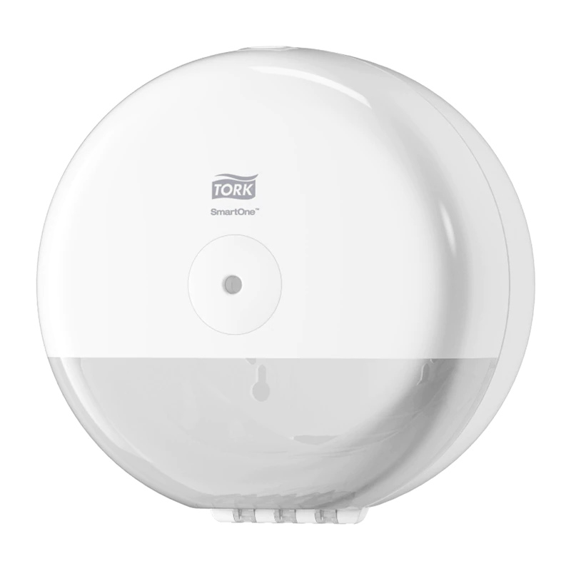 DISTRIBUTEUR SIMPLE SmartOne T9 BLANC - pour Papier toilette rouleaux (681000)